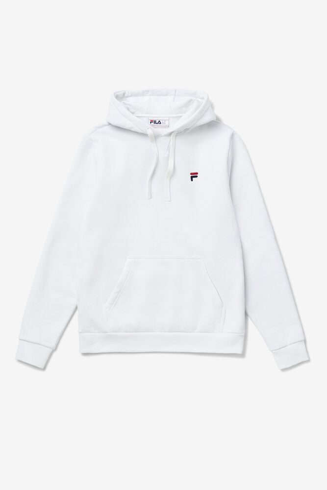 Fila Hoodie Mens White - Luka - Philippines 9287630-OQ